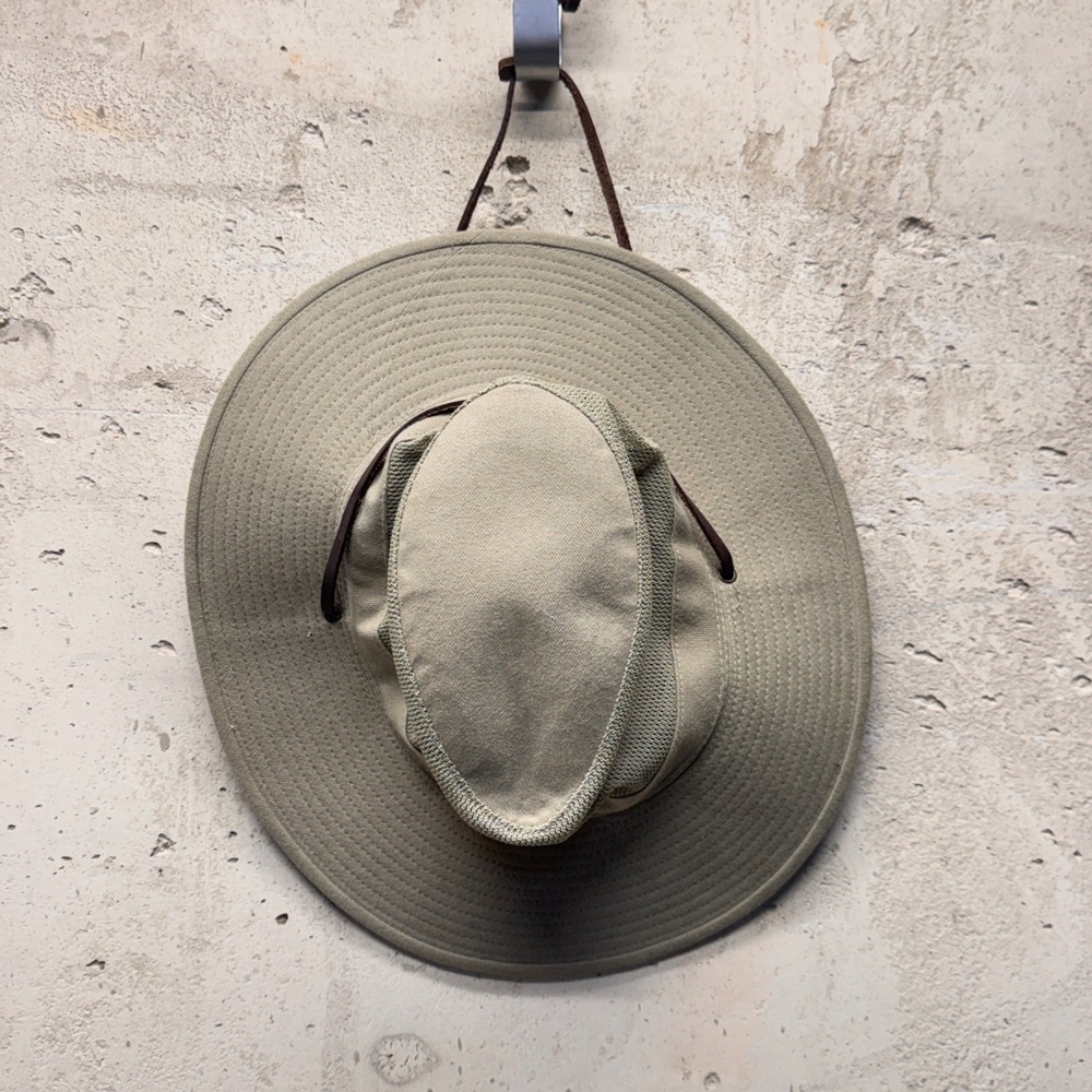 Dorfman Pacific Safari Hat Mens XL Khaki Mesh Boonie Sun Hat Gorpcore Outdoor